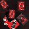 Bicycle AC/DC Playing Cards, Features Iconic ACDC Song Titles and Band Designs, Red and Black, 1 Deck